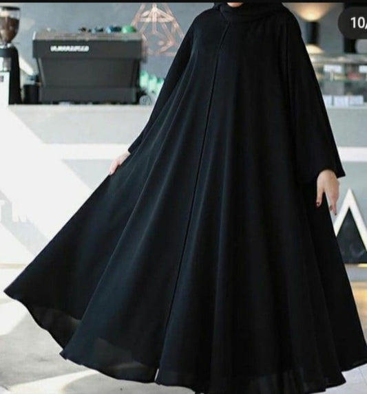 Black Abaya Maxi Abaya