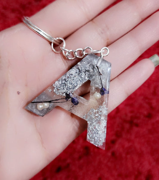 Single Alphabetic Keychain